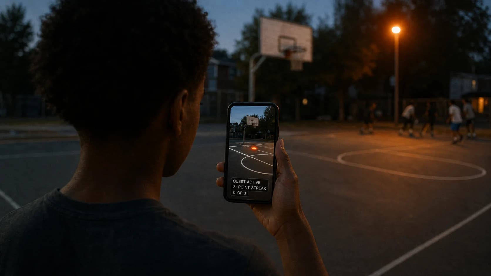 App Clip launches the quest instantly
